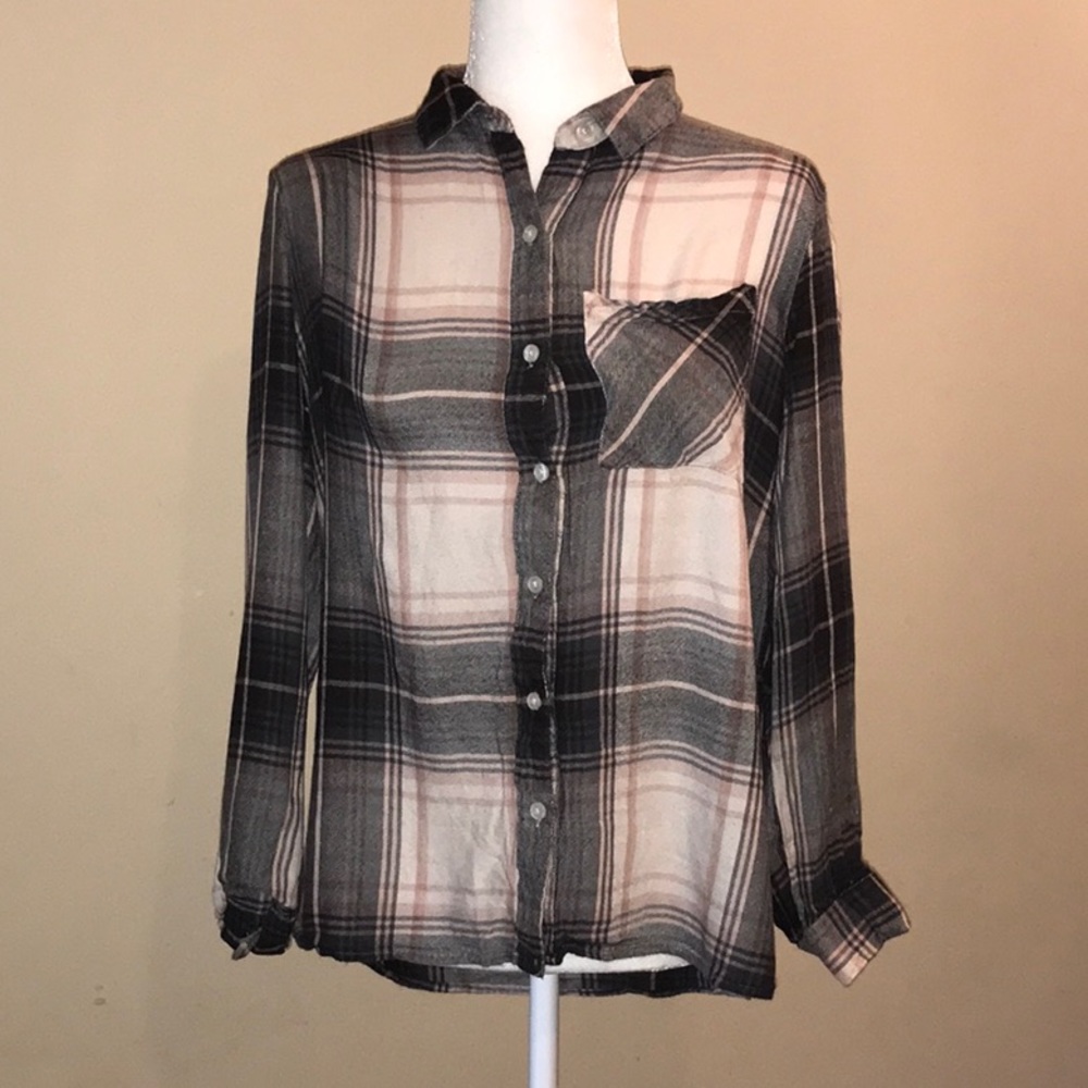 Stripped Collar Shirt